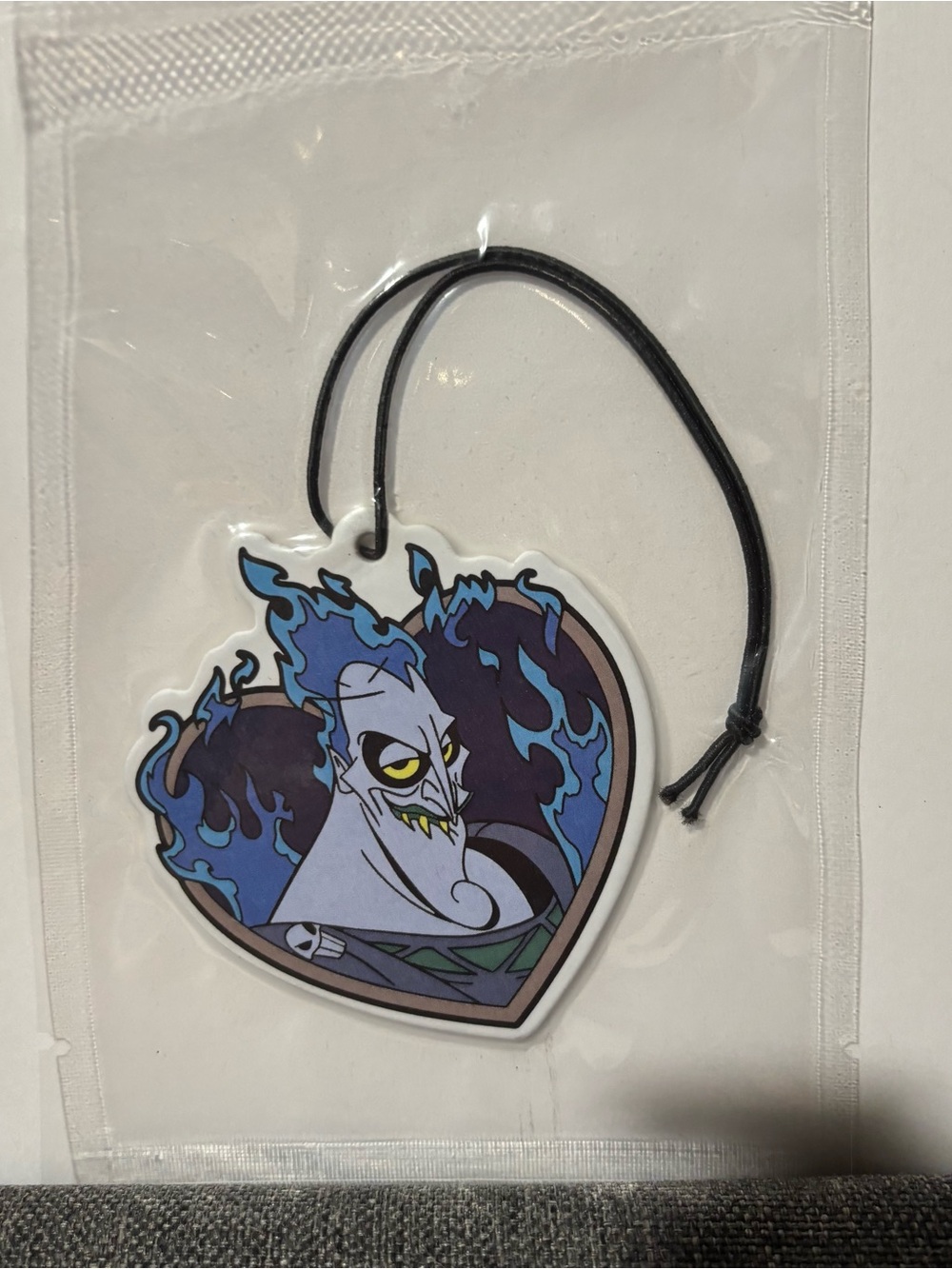 Disney Hades Heart-Shaped Air Freshener - Blue & Black